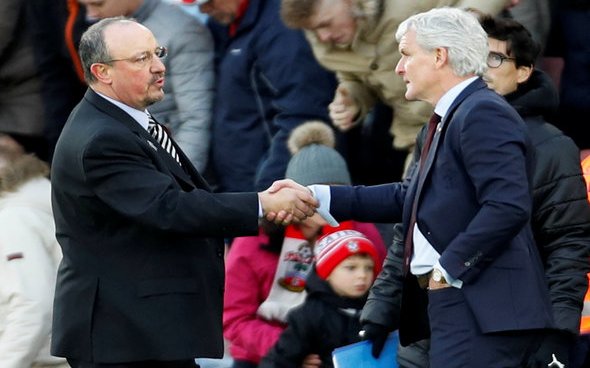 Image for Benitez must return to drawing board after Hughes criticism hits home