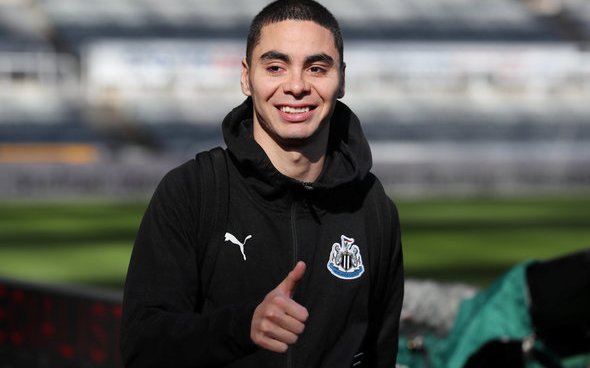 Image for Almiron relishing new role under Bruce