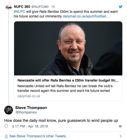 'Joke', 'Disgrace' - Some Newcastle fans go ballistic over ...