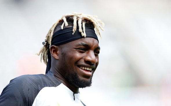 Image for Balotelli messages Saint-Maximin