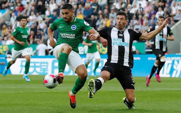 Image for Schar makes Crooks’ Team of the Week after Brighton display