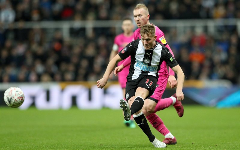 Image for Matt Ritchie: Injury return has a number of Newcastle United fans online purring