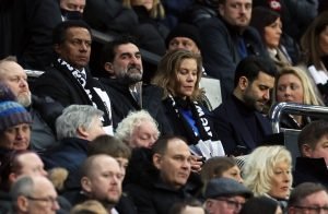 mehrdad-ghodoussi-and-amanda-staveley-watching-newcastle-united-in-the-premier-league-2022