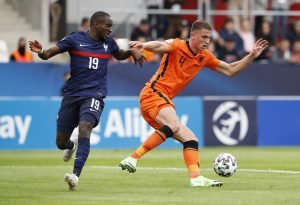 sven-botman-playing-for-the-netherlands-against-moussa-diaby-of-france-2021